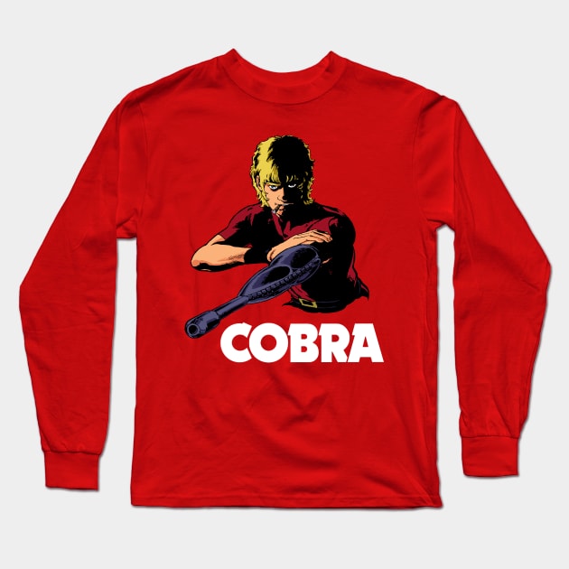 Space Adventure Cobra Long Sleeve T-Shirt by artNpop